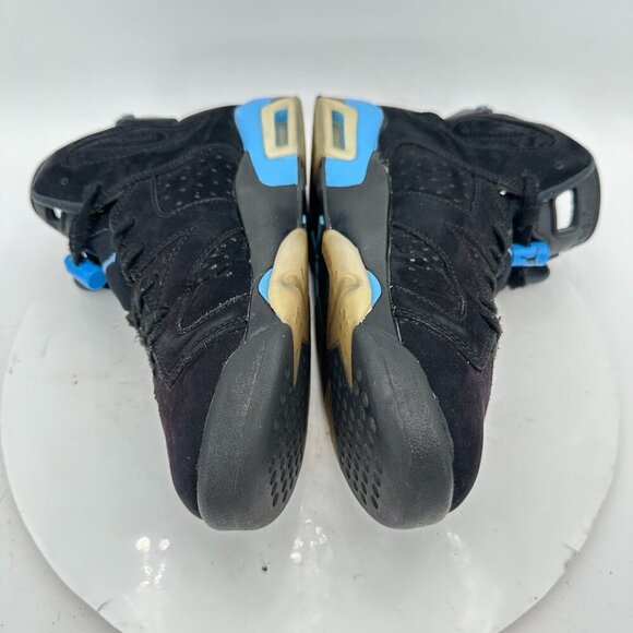 Nike Air Jordan 6 Size 7Y Women 8.5 384665-006 University Blue Basketball Shoe - Picture 7 of 11